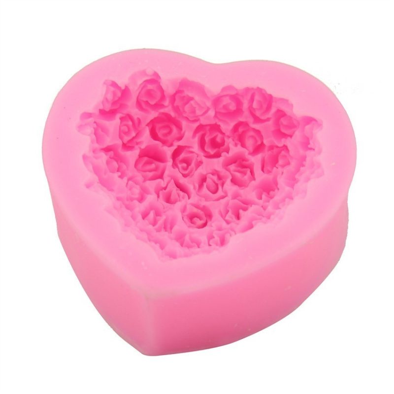 Valentines Day Gift Valentine's Day Love Rose Silicone Mould Home Supplies - Image 2